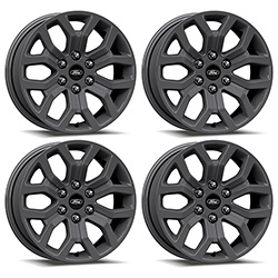 2015-2023 F-150 18"X 7.5" WHEEL KIT -MATTE GRAY