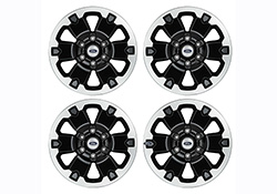 RANGER 18" BLACK MACHINED FACE WHEEL KIT