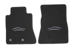 MUSTANG BLACK FLOOR MATS