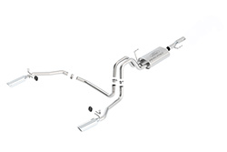 2011-2014 F-150 5.0L COYOTE CAT-BACK REAR EXIT SPORT EXHAUST SYSTEM - 145" WB