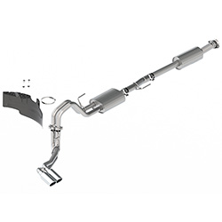F-150 2.7L, 3.5L &amp; 5.0L SPORT EXHAUST - CHROME - SIDE EXIT