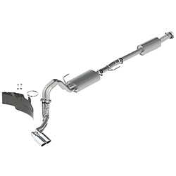 2021-2025 F-150 2.7L, 3.5L &amp; 5.0L TOURING EXHAUST - CHROME - SIDE EXIT