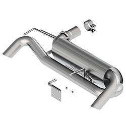 BRONCO 2.3L HIGH CLEARANCE EXHAUST SYSTEM