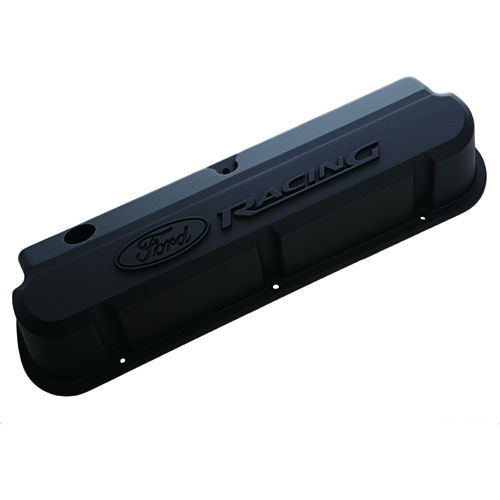 FORD RACING 289-351 SLANT EDGE VALVE COVER BLACK STEALTH