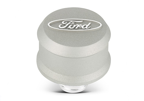 "FORD" SLANT EDGE BREATHER - GRAY