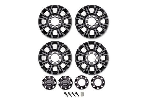 05-22 SUPER DUTY 18" X 8" MATTE BLACK WHEEL KIT