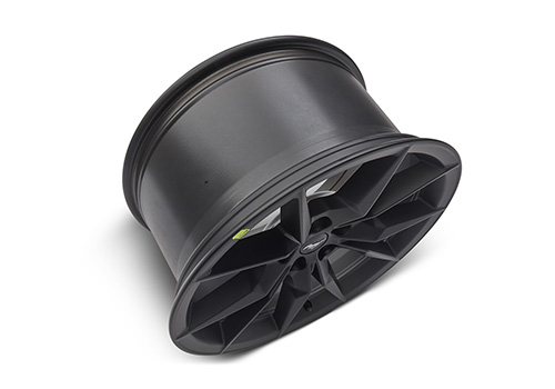 MUSTANG DARK HORSE 19X10" - BLACK