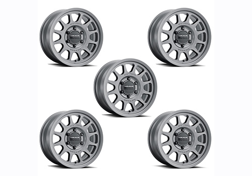 2021+ BRONCO 17" X 8.5" METHOD WHEEL KIT - MATTE GRAY