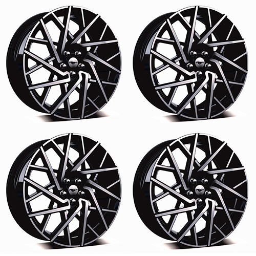 2021-2022 MACH-E 20" WHEEL KIT -MACHINED FACE