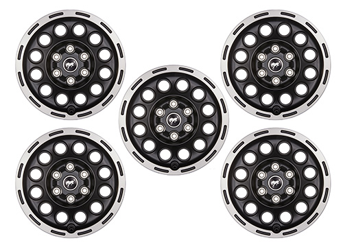 2021-2024 BRONCO 17" X 8.0" WHEEL KIT -MACHINED FACE