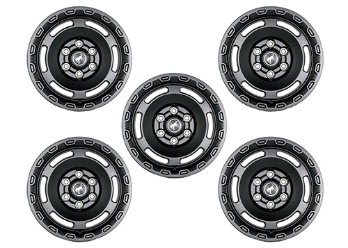 2021-2024 BRONCO EVERGLADES WHEEL KIT -CARBONIZED GRAY