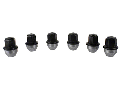 M14 X 1.5 BLACK LUG NUT WHEEL KIT OF 6