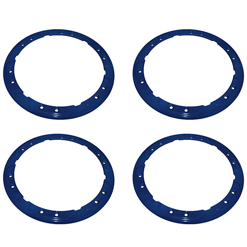 2017-2018 RAPTOR BEAD LOCK WHEEL TRIM RING SET - BLUE