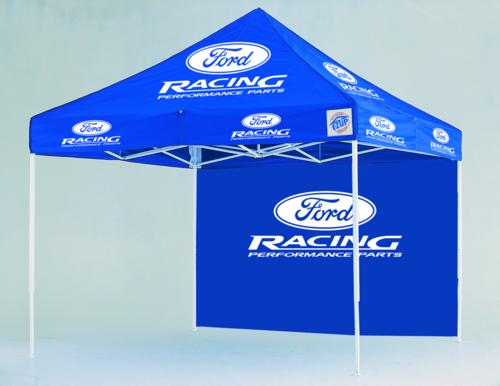 E-Z UP FORD RACING INSTANT SHELTER 10 FT X 15 FT