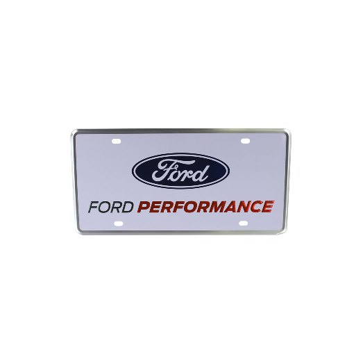 FORD PERFORMANCE LICENSE PLATE - SINGLE