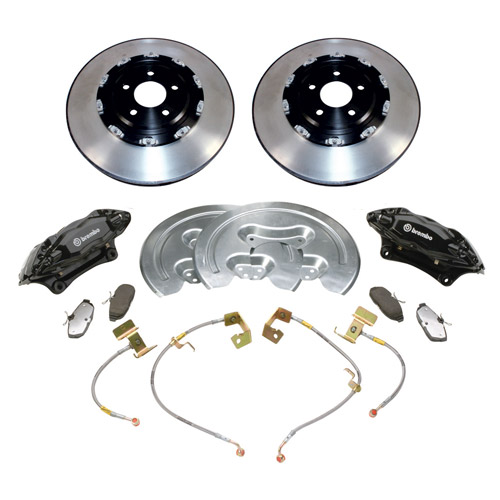 2005-2014 MUSTANG GT 14" SVT BRAKE UPGRADE KIT W/ 2-PIECE ROTORS