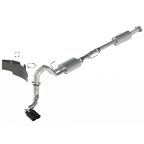 2021-2024 F-150 2.7L, 3.5L & 5.0L SPORT EXHAUST - BLACK - SIDE EXIT