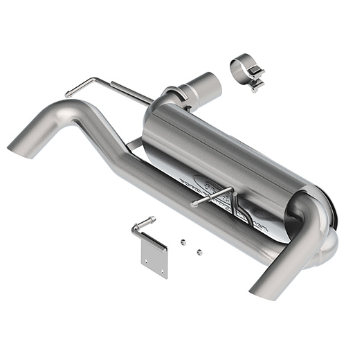 2021-2024 BRONCO 2.3L HIGH CLEARANCE EXHAUST SYSTEM
