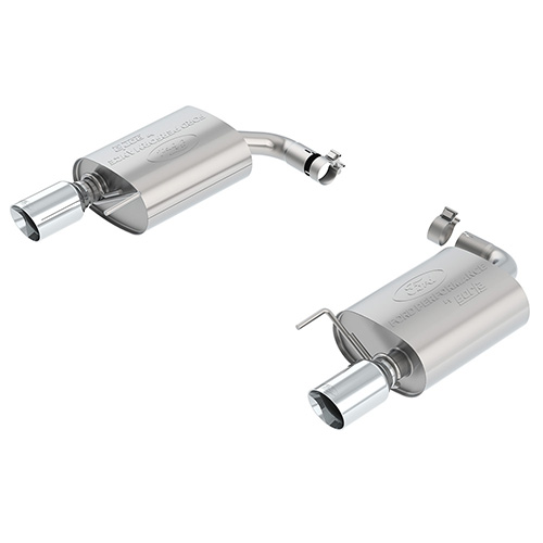 2015-2023 MUSTANG 2.3L ECOBOOST SPORT MUFFLER KIT - CHROME TIPS