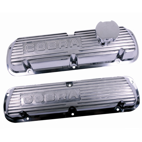 POLISHED ALUMINUM VALVE COVERS