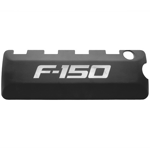 5.0L COYOTE BLACK COIL COVERS - 2011-2014 F-150 LOGO