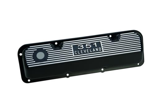 BLACK SATIN VALVE COVERS