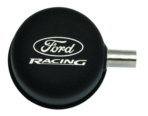 BLACK BREATHER CAP W/ FORD RACING LOGO