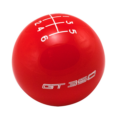 FORD PERFORMANCE GT350 SHIFT KNOB 6-SPEED - RED