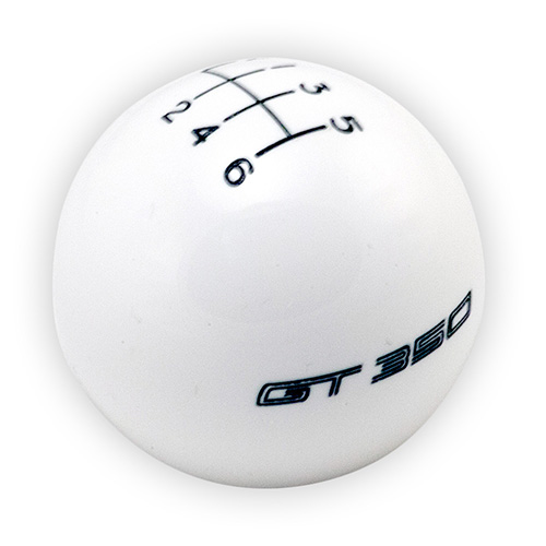 FORD PERFORMANCE GT350 SHIFT KNOB 6-SPEED - WHITE