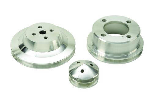 1970-1978 MUSTANG BILLET SINGLE GROOVE PULLEY SET