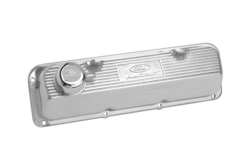 POLISHED ALUMINUM VALVE COVER