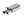 2024-2025 MUSTANG 2.3L TOURING NON-ACTIVE W/GT VALANCE - CHROME TIP